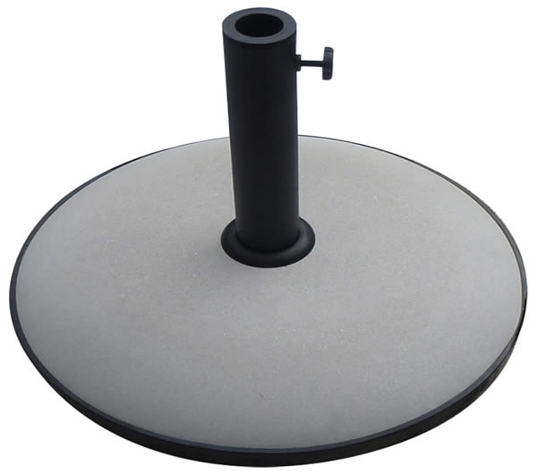 67 Pound Long Powder Coated Steel Pole Umbrella Base